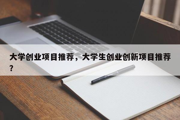 大学创业项目推荐，大学生创业创新项目推荐？